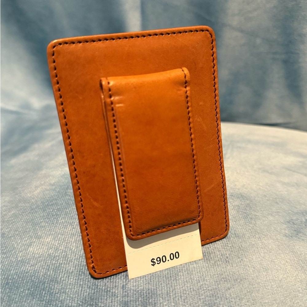 Bosca Brown Leather Card Holder - Picture 3 of 3